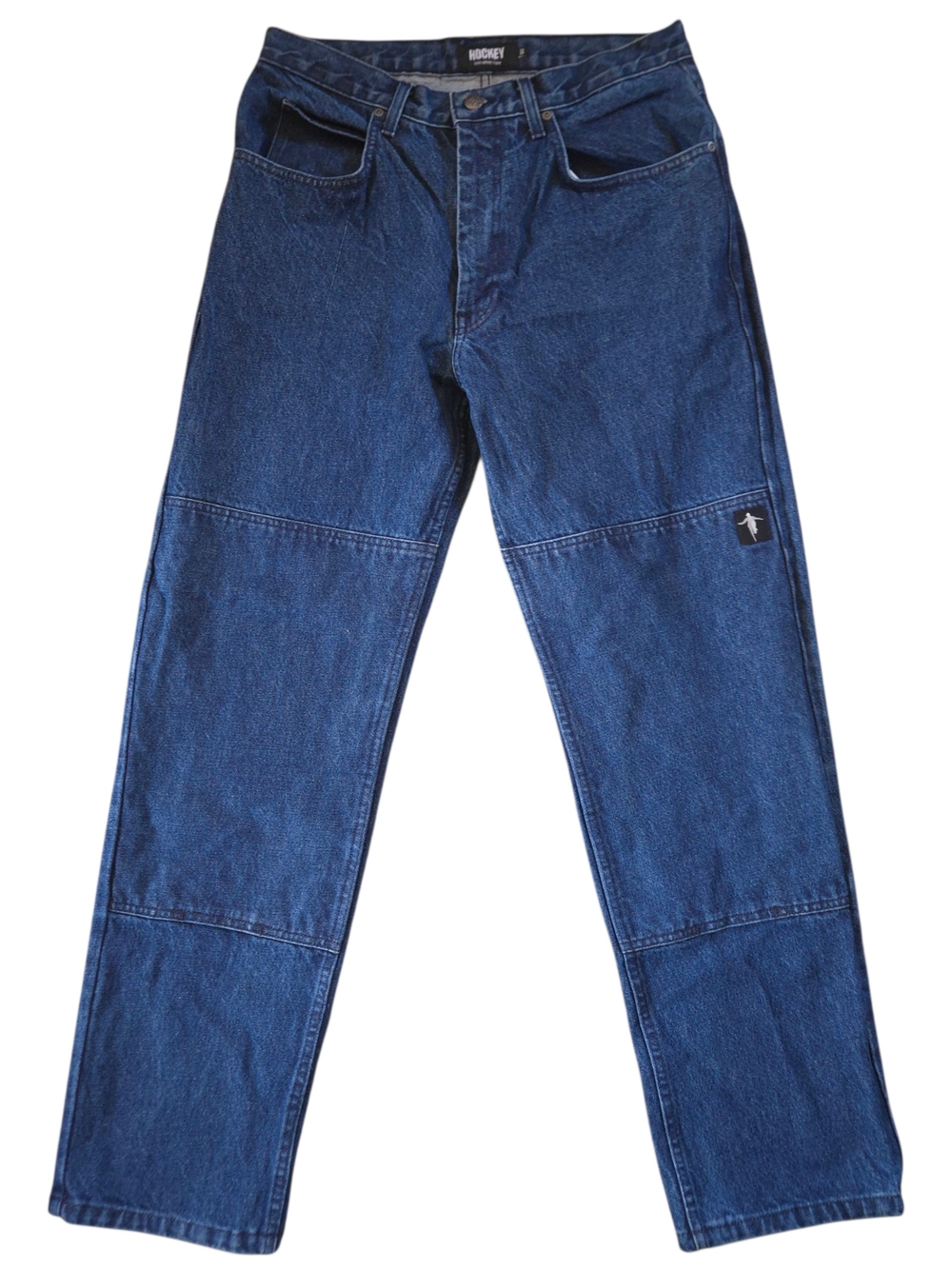 Hockey Skateboards Jeans Eyes without a Face dark wash double knee FA - 31x32.5